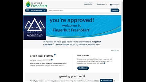 It's really more comparable to a store charge card, like the kind offered by major retailers. . Fingerhut fresh start credit application
